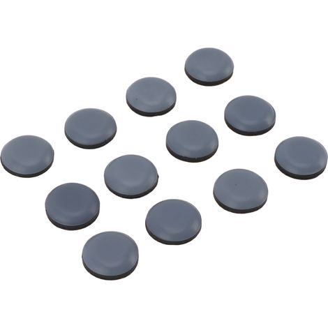 12 pièces patins glissants ronds 20 mm PTFE adhésifs autocollants pour plan de travail petits appareils de cuisine (1/5)