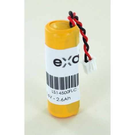 Pile lithium 3.6V 2.6Ah LS14500FLC