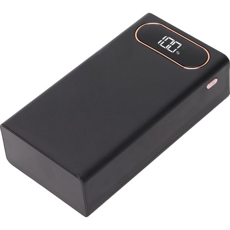 Boîtier de Batterie DIY 22.5W L12 avec Écran LCD, Support 12x18650 sans Soudure, Power Bank Portable