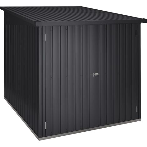 Hoggar – Armoire de jardin pour 3 vélos – Acier galvanisé anti-corrosion – Dimensions 204x163x163cm – Garantie 10 ans (1/5)