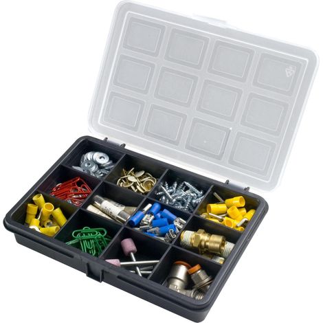 Organizador Plastico 12 Compartimentos 180x128x32 mm. (1/4)