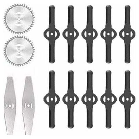 Déstockage Accessoires pour tondeuses à gazon Lames de désherbeur électrique Lames de scie Manche télescopique léger pour la coupe du gazon, l'entretien de l'allée et du jardin,LAOA