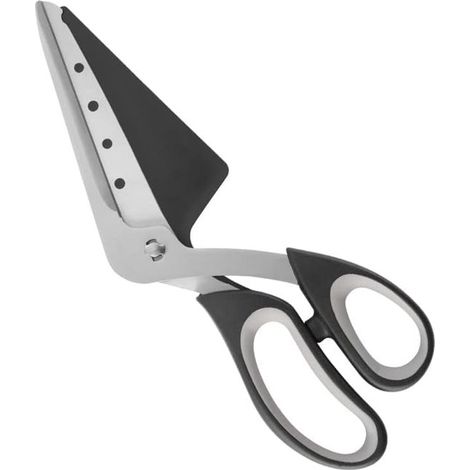 Tagliapizza, coltello per pizza, sollevatore per pizza, macchina per servire il coltello da taglio, cucchiaio per pizza integrato, 27 cm (1/5)