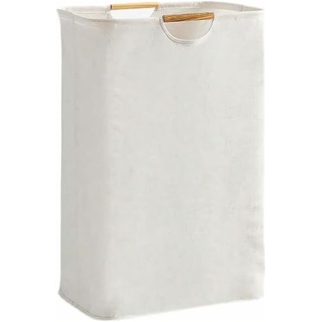 48L Foldable Laundry Basket Large Laundry Hamper Laundry Baskets with Handle for Dirty Clothes in the Laundry Room (L) (1/5)