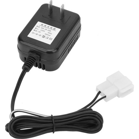 Chargeur mural 6V 500mA, adaptateur secteur pour voiture électrique enfant, bloc d'alimentation 220V prise CN, chargeur batterie jouet (1/5)
