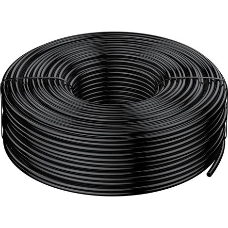 Tubulure d'irrigation goutte à goutte 4-6 mm, pour système d'arrosage, tuyau micro goutte PVC noir, rouleau pour jardin, pièce d'irrigation (1/5)