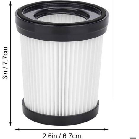 Filtre HEPA - Compatible Aspirateur Sans Fil Fabuletta FSV001 FSV101 - Lot De 4 (1/5)