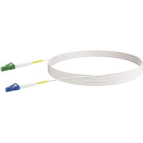 Schwaiger Glasfaser-Netzwerkkabel LC/APC-LC/UPC 9 m Glasfasernetz Kabel