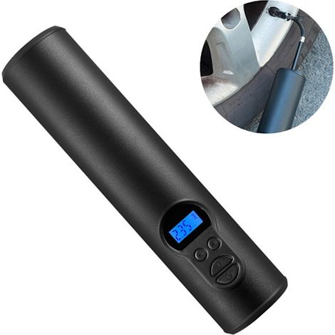 Compresseur d'air portable pour pneus, avec télécommande, pour gonfler les pneus de vélo, de voiture ou de moto.-AquaForge (1/5)