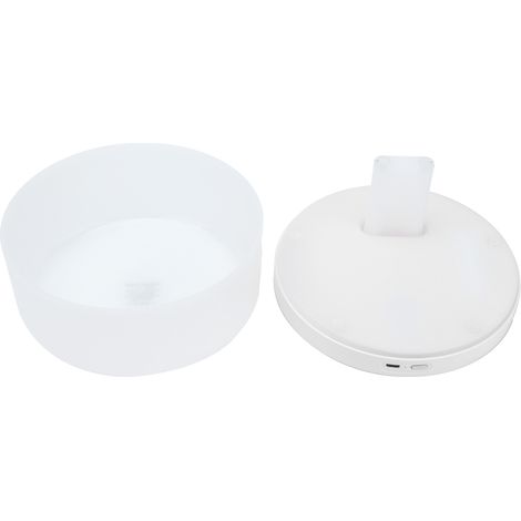 Mini-Luftbefeuchter mit zwei Sprühdüsen, USB-Ladefunktion, innovativer, leiser Nebeldiffusor für Zuhause, 1000 ml, Weiß (1/5)