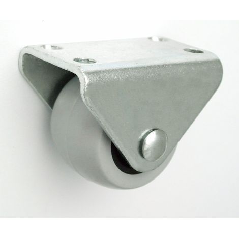 RUEDA PARA MUEBLES PLÁSTICO+GOMA 30MM CARCASA FIJA M33T - KL030 STA G