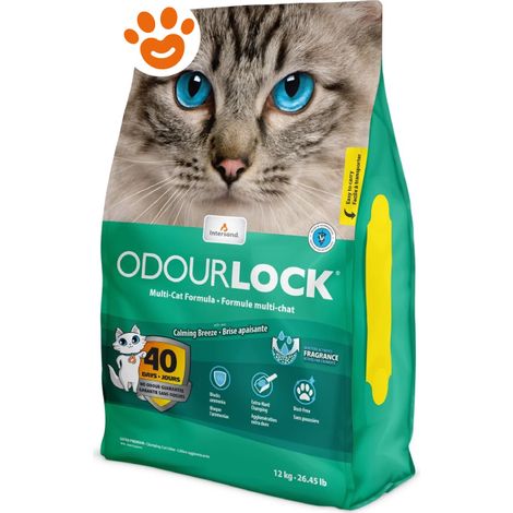 Life Odourlock Lettiera Brezza Rilassante - Sacco 12 Kg - Lettiere
