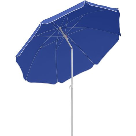 Schneider Sonnenschirm gelb blau grün Ø 180cm neigbar Strandschirm inkl Tasche (1/3)