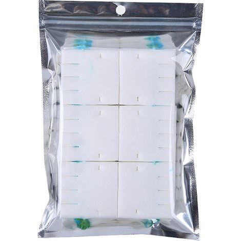 Brosse De Toilette Jetable - Tete Soluble Eau - Systeme Nettoyage Sans Contact - 12 Recharges Citron - Pour Cuvette WC (1/5)