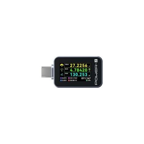 Power-Z C240 Tester di potenza digitale portatile USB-C, supporta fino a 240 W e PD3.1 QC5.0, per telefoni, laptop, caricabatterie e altro ancora con porta USB-C. (1/4)