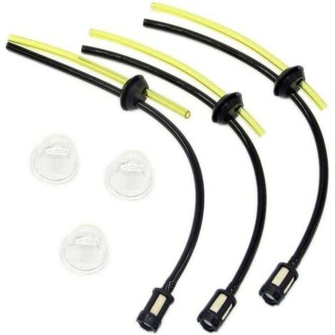Kit de filtre à essence universel Joint de tuyau d'essence pour débroussailleuse tondeuse tondeuse débroussailleuse taille-haie élagueur (1/4)
