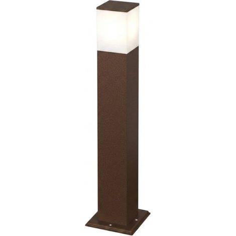 Lampioncino classico top light nizza e27 led ip44 alluminio policarbonato, dimensione altezza 60 cm