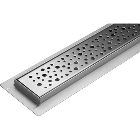 Caniveau de douche 80 cm en acier inoxydable AISI 304 – Siphon avec technologie SMARTthru – Débit supérieur à 36 l/min – Fala