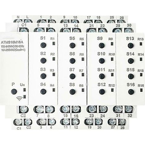 Minuterie intelligente Zigbee 3600 W Graffiti Home, mini-disjoncteur avec application et commande vocale, compatible AC110-240 V. (1/5)
