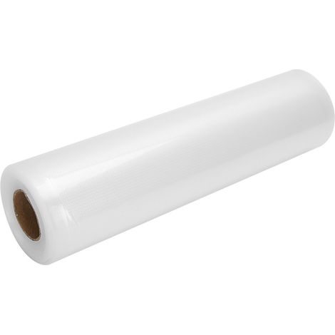 Rolle Vakuum-Lebensmittelbeutel, 35 x 500 cm, zum Verpacken und Aufbewahren