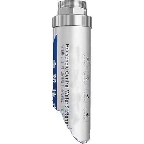 Système de détartrage d'eau, composite polymère, 12 x 5 x 5 pouces, adapté à divers systèmes d'eau, prévient l'accumulation de tartre, certifié CE (1/5)
