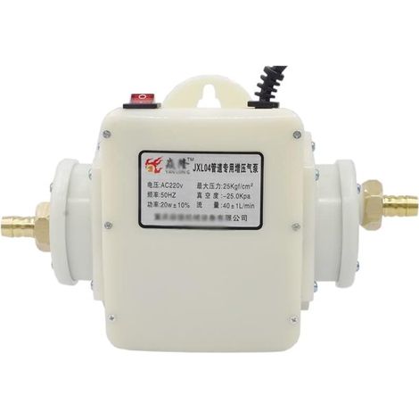 15/20W épais cuivre bouche gaz naturel pompe de surpression méthane pressuriseur pression réglable chauffe-eau gaz surpresseur pompe(20W Adjustable)