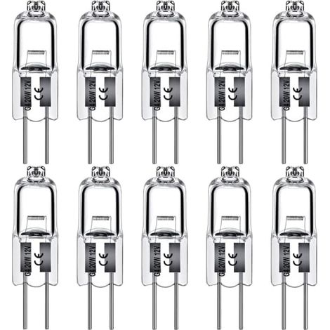 Lampada alogena G4 20W 12V - Varmhvit - Confezione da 10 20W 10stk 20W 10stk 20W (1/5)