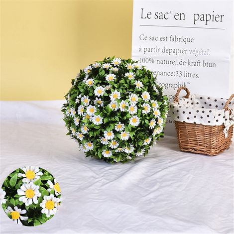 Fleur Artificielle Suspendue - Décoration Plafond Intérieur - Fausse Plante Verte pour Suspension Murale ou Plafond - 1 Pièce (1/5)