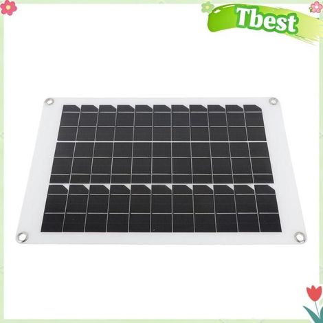 Tbest Kit de pompe de fontaine solaire Kit de Pompe à Eau Solaire 20 W 600 L/H 5 M avec Pompe Submersible Silencieuse sport pompe (1/5)