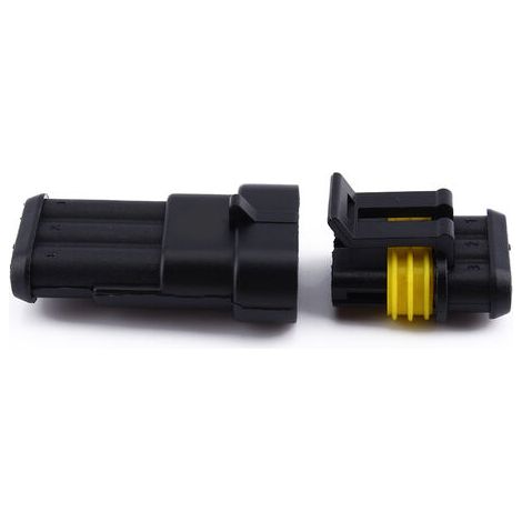 Nouvelle prise de connecteur de fil électrique étanche 1 2 3 4 5 6 broches pour camion de voiture (1/5)