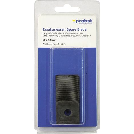 Couteau de rechange pour extracteur de pierre SZ 65mm sous blister PROBST