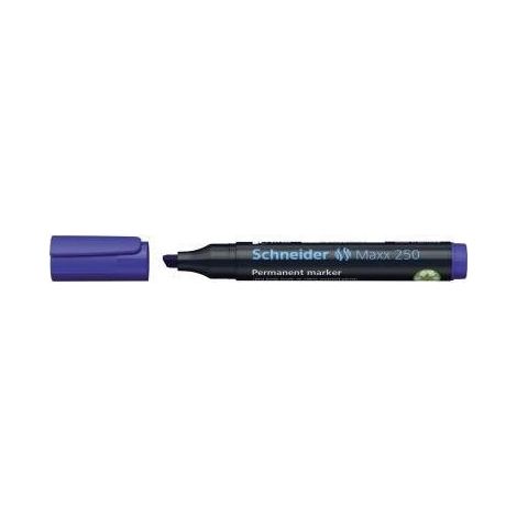 SCHNEIDER Permanentmarker Schneider Maxx 250 2-7mm blau Schneider Maxx 250 2-7mm blau (1/4)