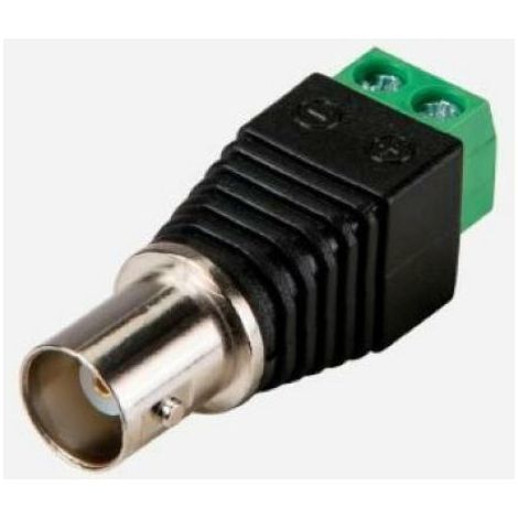 Bnc conector hembra con salida &43/- 2-terminal con291