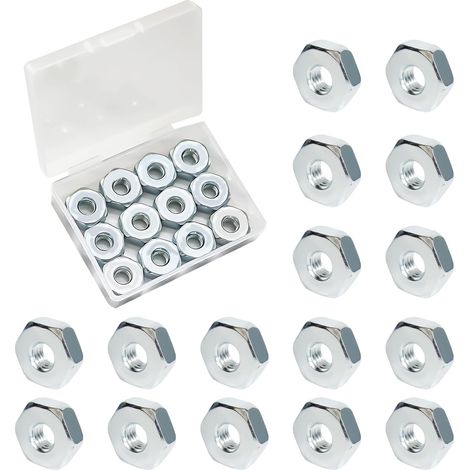 16 écrous de guide de tronçonneuse compatibles avec couvercle de pignon Stihl MS170 MS170C MS171 MS180 MS181 MS192T MS200 MS200T MS210 MS211 MS230 Série Remplacement 0000 955 0804 (1/5)