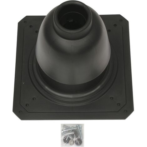 Couvercle de puits Vaillant en PP, conduit de fumée DN80 dans le puits d= 80mm (1/2)