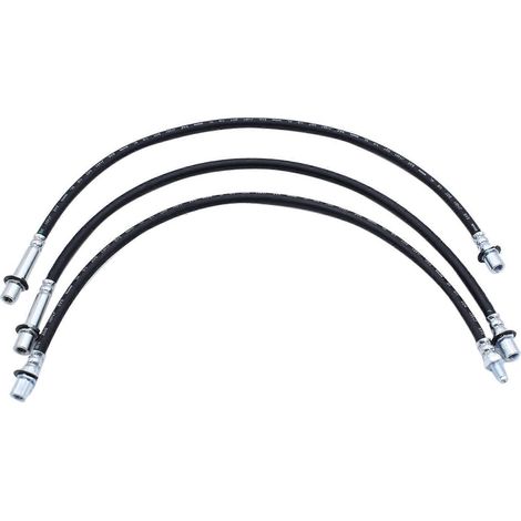 3 flexibles de frein rallongés avant et arrière pour Toyota Hilux LN106 LN46 LN60 LN65 RN105 YN65 YN67 (1/5)