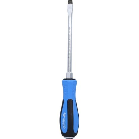BRILLIANT TOOLS  Destornillador plano  con tapa  de impacto  8,0 x  150 mm  - BT031022 (1/5)