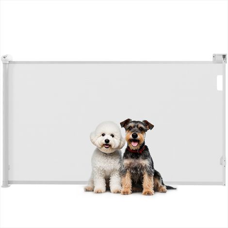 Chatière Barrière pour chien rétractable 149 cm verrouillage auto (1/5)