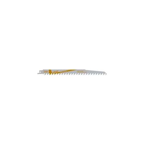 PACK 2 HOJAS DE SIERRA DE SABLE CV, MADERA, BASTO, LONGITUD 240mm 2289000 WOLFCRAFT (1/4)