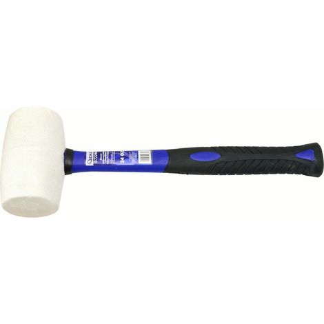Geko Maillet en caoutchouc blanc 850 g tête 60 mm