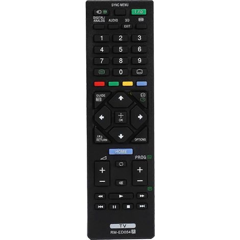 Universal Remote Control Rm-Ed054 For Sony Lcd Tv For Kdl-32R420A Kdl-40R470A Kdl-46R470A Black (1/5)