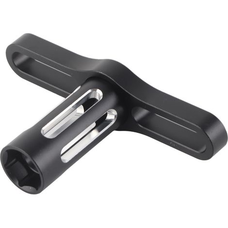 17-mm-Sechskant-Nabenmutter-Steckschlüssel, 17-mm-Sechskant-Montageschlüssel, mit 17-mm-Kupplungsnabenmutterkappe, passend für TRAXXAS 1/10 und 1/8 RC-Cars, Rot. (1/5)
