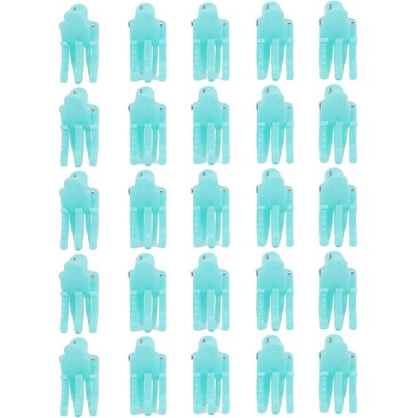 Pinces à Cheveux Professionnelles pour Hommes, Poignée Antidérapante Durable, Pinces de Coiffure Volumisantes, Outils de Sectionnement à Prise Sécurisée pour Stylistes de (1/5)