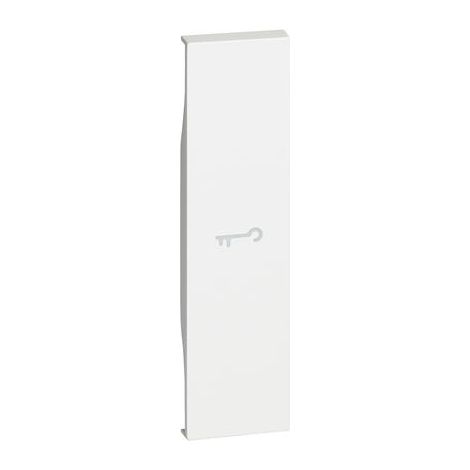 Bticino cover comando CHIAVE  1 mod. bianco KW01F (1/2)