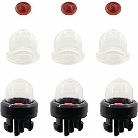 Set mit 3 Primerpumpen für Stihl FS38, FS40, FS45, FS50, FS55, FS75, FS80, FS85 Kettensägen, kompatibel mit den Marken Ryobi, McCulloch und Husqvarna. (1/4)