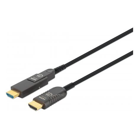 MANHATTAN HDMI LWL Stecker-Stecker/MicroHDMI St 4K@60Hz 20m