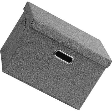 Faltbare Aufbewahrungsbox Mit Griff Für Kleidung Wäsche Und
