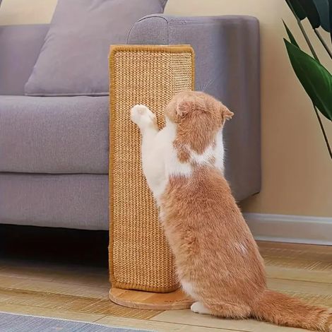 Griffoir carton design résistant, poteau ou tapis, idéal entretien des griffes