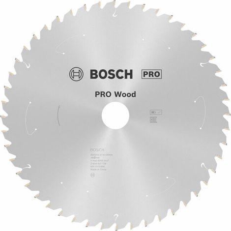 Lame de scie circulaire sans fil PRO Wood, 250 x 2,2 x 30 mm, T48 (1/5)