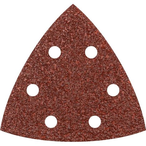 Feuilles abrasives Klingspor ps22k forme delta 80 grains 5 pcs